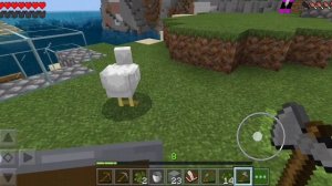 Захар круть играет в маенкравт на выживание .mp4