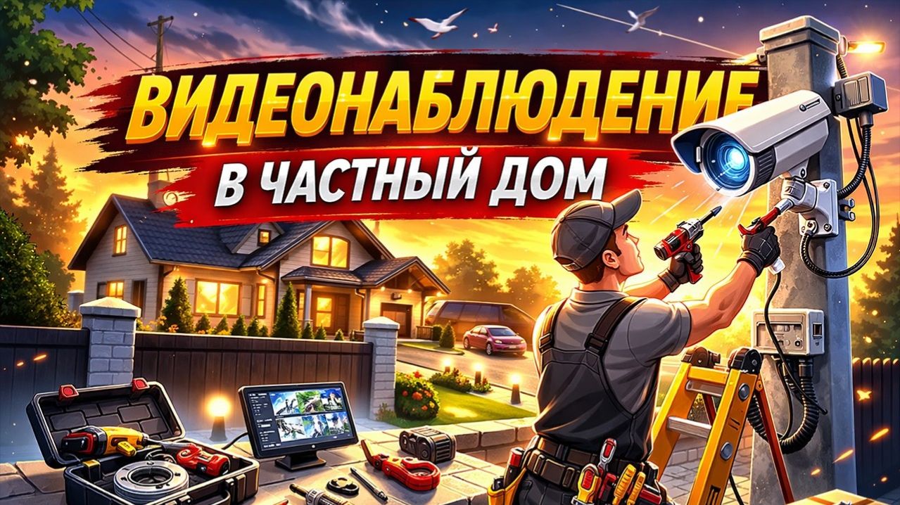 УСТАНОВКА ВИДЕОНАБЛЮДЕНИЯ (ДОЗОР)