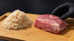 Беру квашеную капусту и мясо! Знаменитый Полтавский капустняк по бабушкиному рецепту -  наваристый