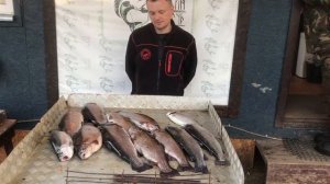 улов форели на 21 кг