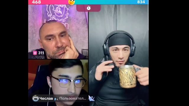 Спор с воюющим за Украину наёмником.