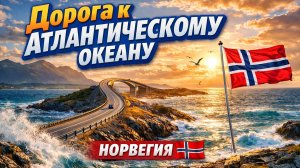 Самая красивая дорога в мире 🌊 Дорога к Атлантическому океану, Норвегия 🇳🇴