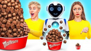 Большая, Средняя или Маленькая Тарелка Челлендж c Роботом