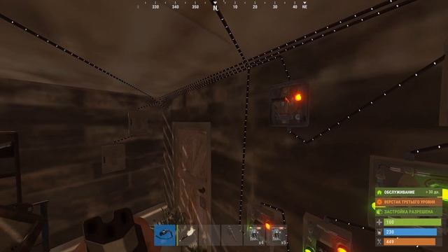 Гайд по электрике в Rust. Автоплавка ресурсов 30 часов!