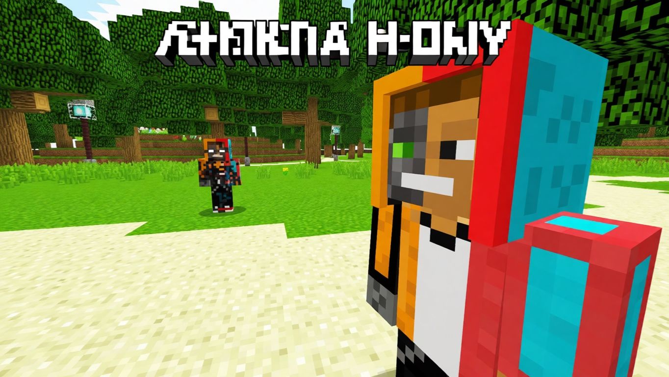 Охота на  глюка двойника. ZARTER PLAY. MINECRAFT.