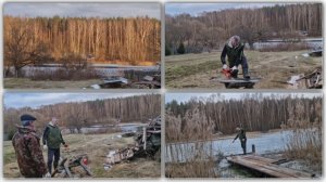 ЮРА НАШЕЛ СЕБЕ РАБОТУ, ЛЁШИК ПОМОГАЕТ.