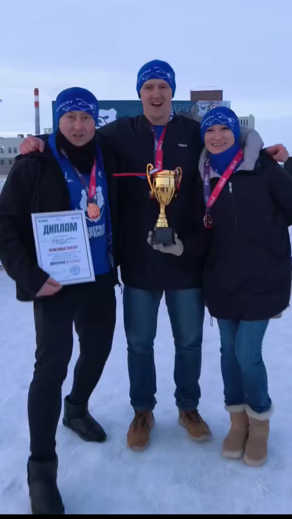 СЕВЕРНЫЙ ХАРАКТЕР. ЗИМА – 2026 / Новоуренгойские старты команд «Газпром добыча Ямбург»