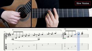 MAY BE Yiruma на Гитаре. Уроки гитары. Ноты и табы для Гитары Sky Guitar