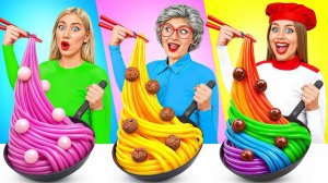 Кулинарный Челлендж Я против Бабушки  Удивительные Кухонные Рецепты