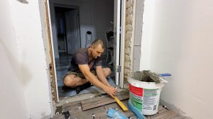 Мешаю мужу работать. Наконец-то всего хватило. Делаем ремонт своими руками. Строим дом в деревне.