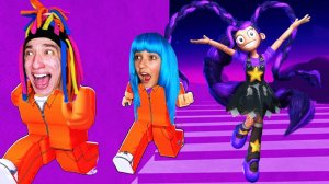 КИТАЙКА С КСЮШЕЙ СБЕЖАЛИ ОТ КУКЛЫ ЛИЛИ | TOWER ROBLOX!