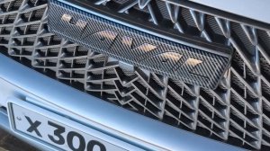 Накладка на эмблему решётки радиатора Haval(Карбон)
