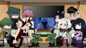 Fandoms react to each other Gojo vs Sukuna // Gacha React