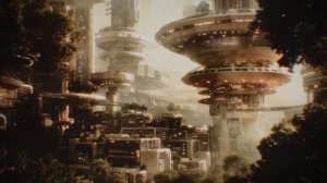 ELYSIUM： Healing Future City Ambience - Meditative Sci Fi Ambient Music