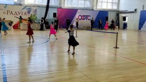 Кубок 1 место. ❤ Николаева Василиса, Спортвно-бальные танцы. (Внучка)