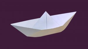 Как сделать кораблик из бумаги. Легкий способ как сделать кораблик. Корабль из бумаги
