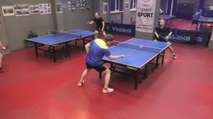 I ф. Лыков С. (713) - Дашевский А. (622) 24.03 настольный теннис Малиновый 400+ турнир