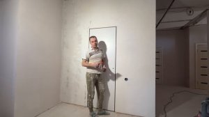 Как установить дверь скрытого монтажа самый легкий и правильный способ.