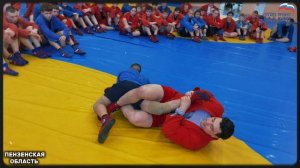 На ковре звёзды мирового самбо из Пензенской области, легенды самбо.