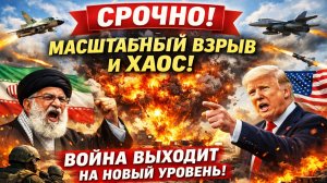 СРОЧНО! Масштабный взрыв и хаос — сотни жертв, война выходит на новый уровень!