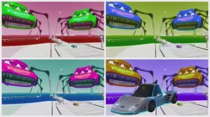 МАКВИН и его ТАНЦЕВАЛЬНАЯ БИТВА: 4 цвета 🏎️🔥 Кто победит в соревновании МАШИНОК? 🏆