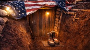 Первый День В домике под ЗЕМЛЕЙ!нам нужна помощь!