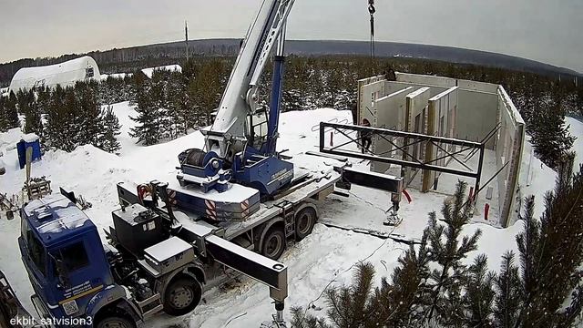 Коробка дома за 4 дня: таймлапс и тестирование поворотки