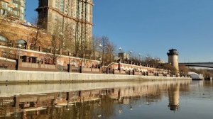 29.03.2026 на байдарке по Москве реке