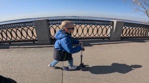 2026.03.29 Набережная Волги в Самаре. велопроменад.