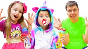 Милана с сестрёнкой - истории забавных детей