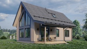 Прогулка по каркасному дому "Декервил".