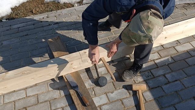 Как соединить брус по длине.