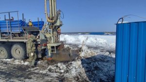 Ферма, продувка скважины