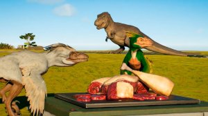 Битва ДИНОЗАВРЫ Пирораптор  🦕 💪 Эволюция мира юрского периода 3