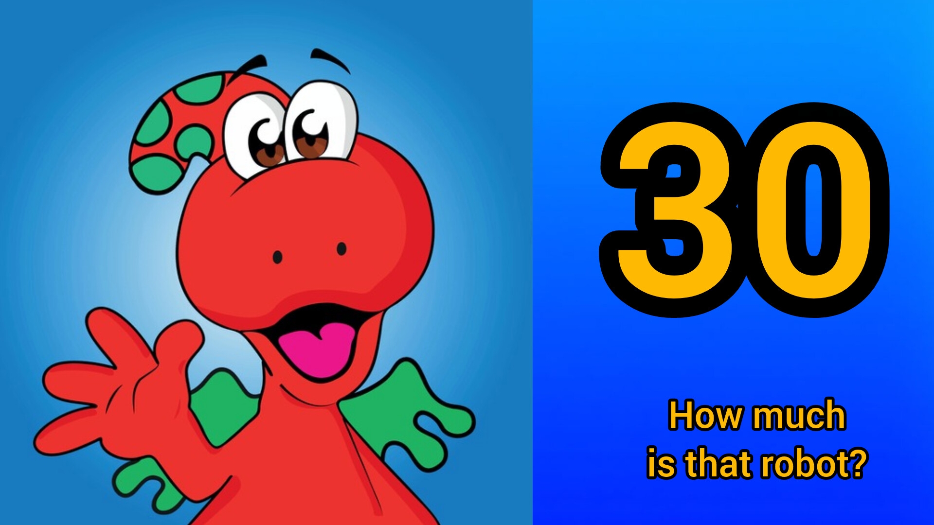 Gogo 30 | How Much Is That Robot? | Учим числа до 100 и покупки на английском | Английский для детей