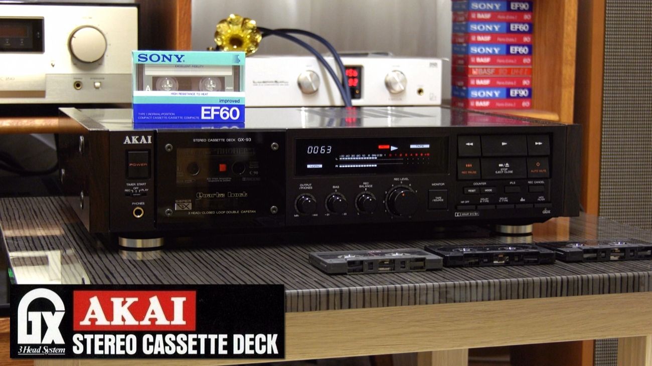 AKAI GX-93 1986 родился в 2026 воскресили 40 лет забвения