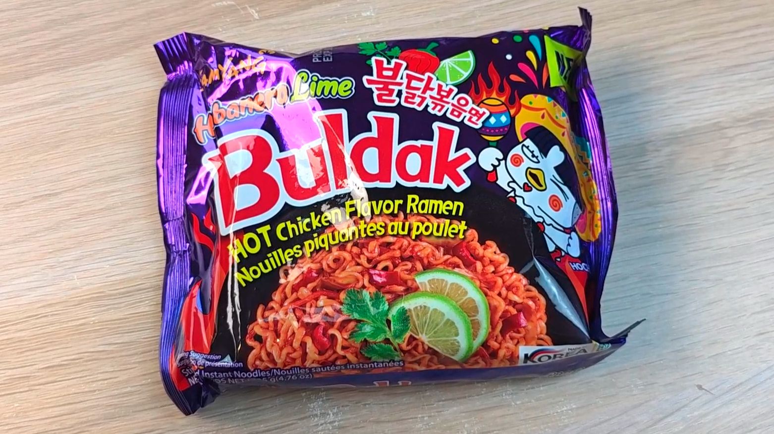 ПРОБУЮ НОВЫЙ BULDAK HABANERO LIME!