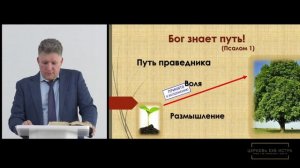 Крук Евгений  «Бог знает путь!» Псалом 1