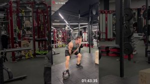 Николай Шахторин, ТФ Куркино, ЧК, Махи гирей + прыжки через тумбу + подносы ног к перекладине 03:59