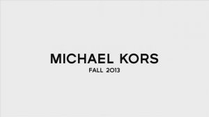 Показ коллекции Michael Kors осень-зима 2013-2014