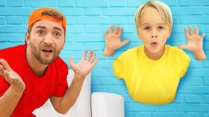 Дети проходят сквозь стену!