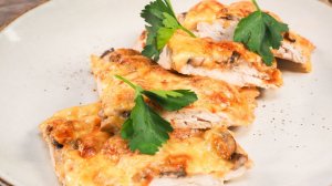 Индейка с грибами и сыром