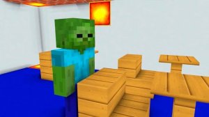 Monster School   BALDI'S BASICS & BOTTLE FLIP CHALLENGE   Minecraft Animation