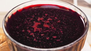 Желе из черной смородины