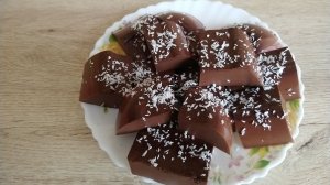 Шоколадный мармелад, полезный десерт диабетику.