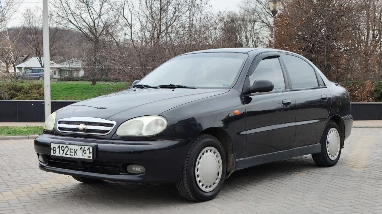 Chevrolet Lanos SX 1.5 MT 2008 чёрный 175 т.км