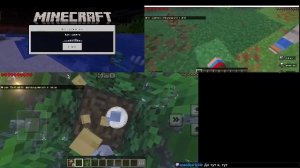 Сын учит играть в Майнкрафт. Хардкор