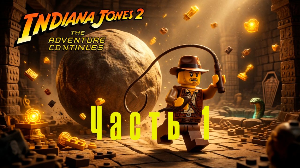 Играю в Lego Indiana Jones 2: The Adventure Continues. Часть 1.