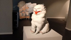 Прогулки по Москве. Выставка в галерее Триумф. Серафима Сажина. "Смешались облака"