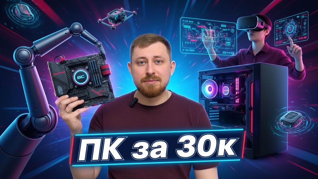 Оптимальный компьютер в 2026 году для игр за 30 тысяч!!! смотреть онлайн